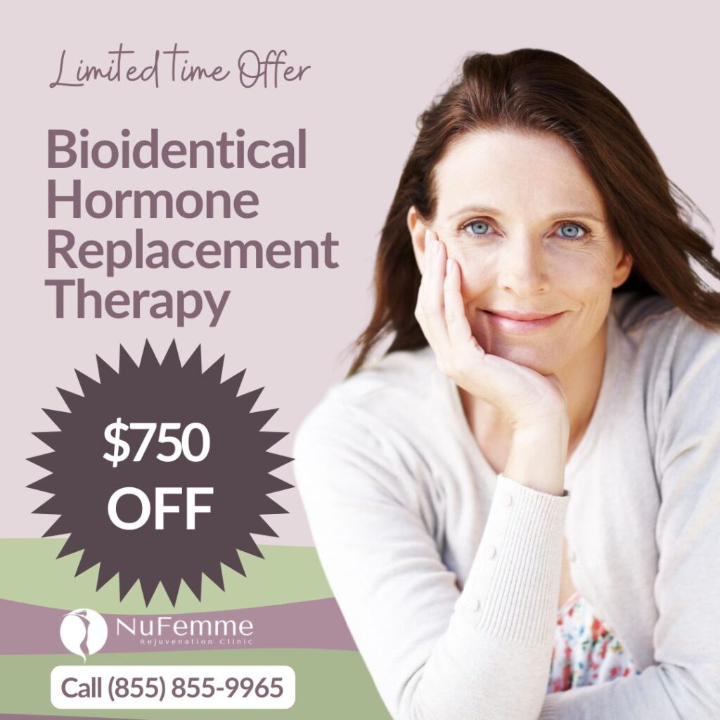 Bioidentical Hormone Replacement Therapy Offer by NuFemme